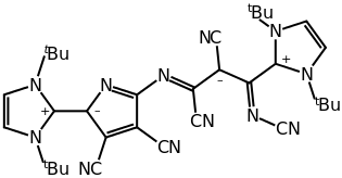 Carbene-TCNE 2:2 Complex