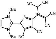 Carbene-TCNE 1:2 Adduct